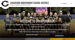 Desktop Screenshot of crawford-isd.net